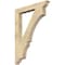 Ekena Millwork Balboa Traditional Rough Sawn Bracket, Douglas Fir, 4"W x 32"D x 44"H BKT04X32X44BOA01RDF - alternate 1